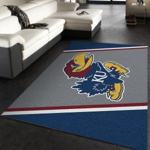 kansas jayhawks rug custom size and printing 0